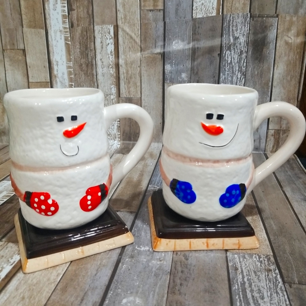 set of 2 Smores mugs